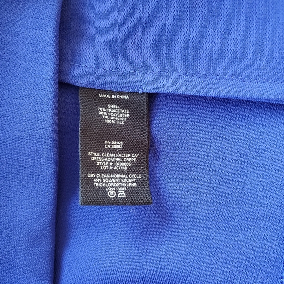 THEORY CLEAN HALTER DAY DRESS - Picture 8 of 8